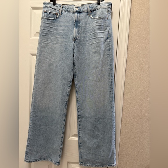 Agolde Harper Straight Jeans, color Beam - Picture 5 of 6